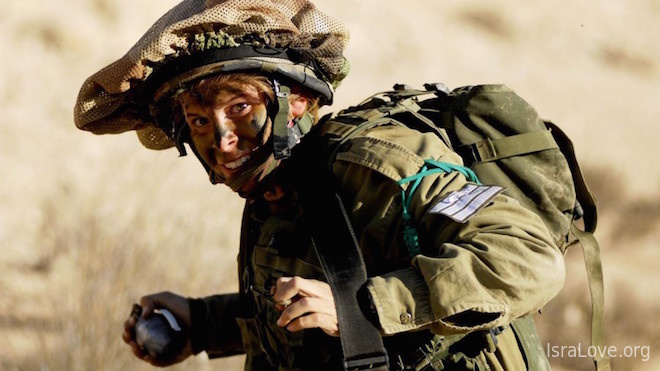 Сильные фото солдаток Израиля