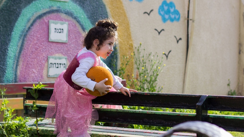 Волшебные фотографии детишек Израиля