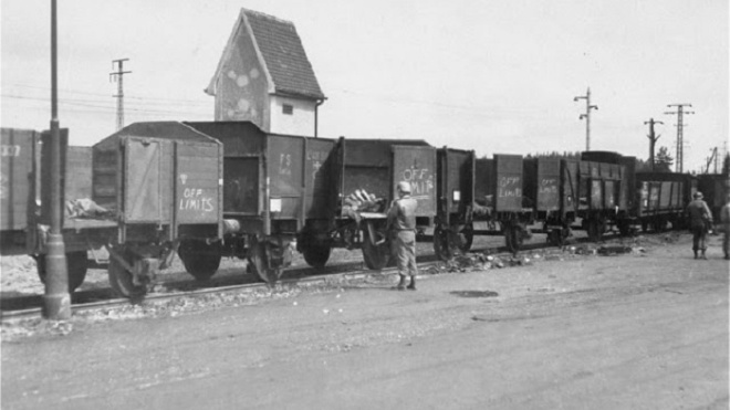 «Поезд смерти» из Бухенвальда в Дахау