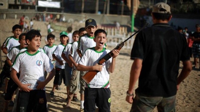 Детский лагерь для будущих боевиков ХАМАС