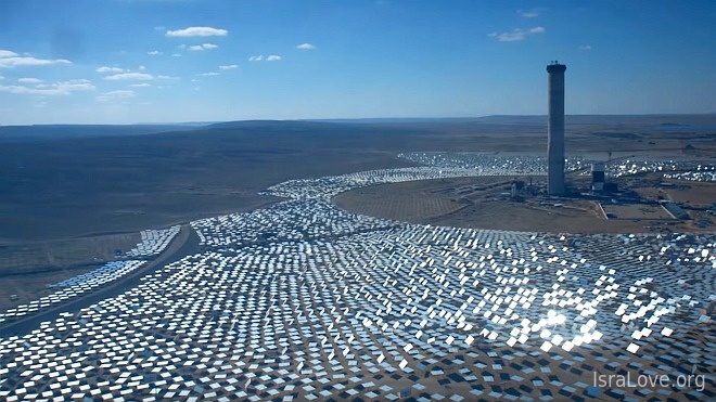 Самая высокая в мире башенная солнечная электростанция
