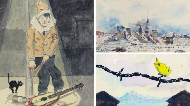 Картины, написанные заключенными в годы Холокоста
