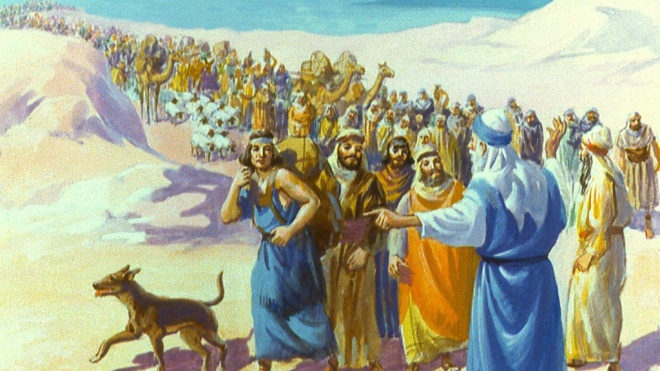 Как и зачем Моисей водил евреев по пустыне 40 лет