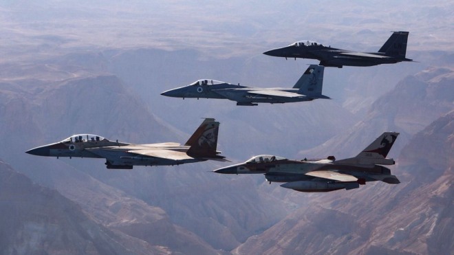 Одна из самых крупных операций ВВС Израиля в секторе Газа