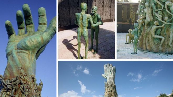 Рука в Майами - один из самых сильных монументов в мире