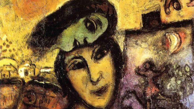 Какой след оставили в творчестве Марка Шагала его жены?
