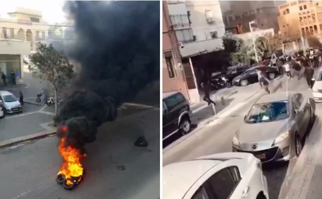 Массовые беспорядки в Яффо среди арабов