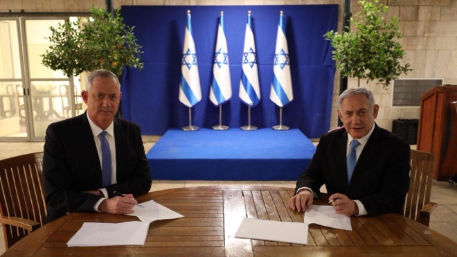 Спустя год в Израиле формируют правительство со сменным премьер-министром