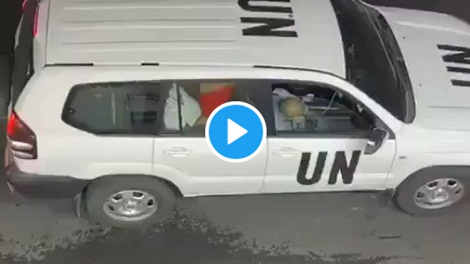 Секс в автомобиле ООН в Тель-Авиве - двое сотрудников отстранены