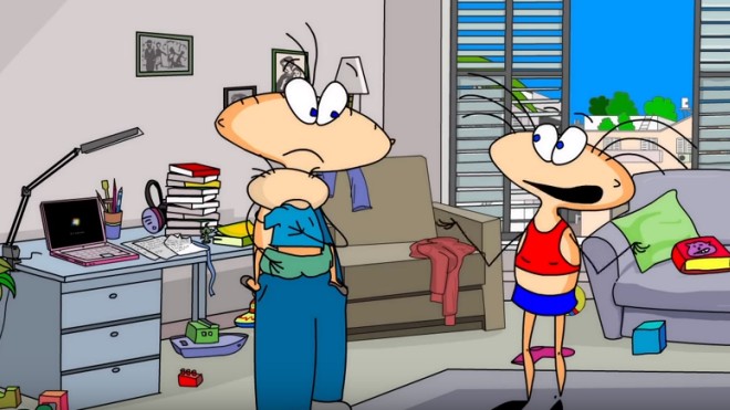 Масяня и особенности израильского детства