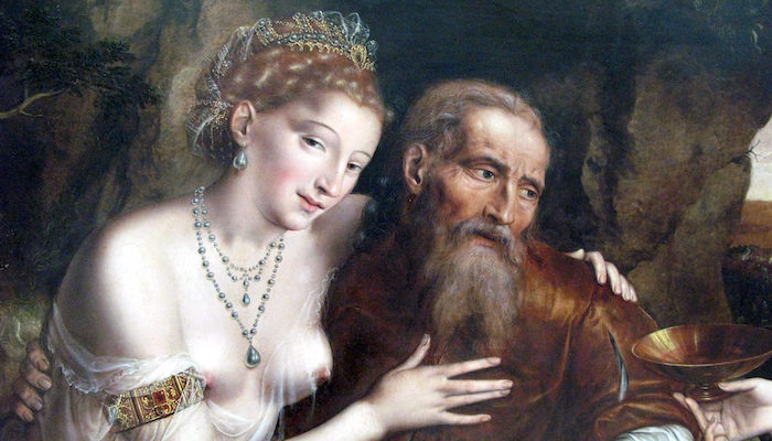 Почему жену царя Давида, мать царя Соломона изображают голой?